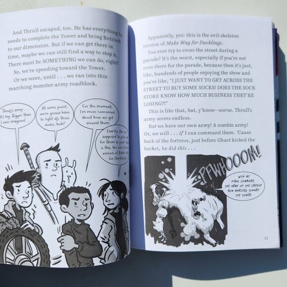 NEW The Last Kids on Earth and the Monster Dimension Hardcover Book Comic Book 9 - Picture 8 of 10